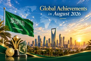 KSA News, ICBS news, Saudi Arabia Records Wide-Ranging Global Achievements in August 2026